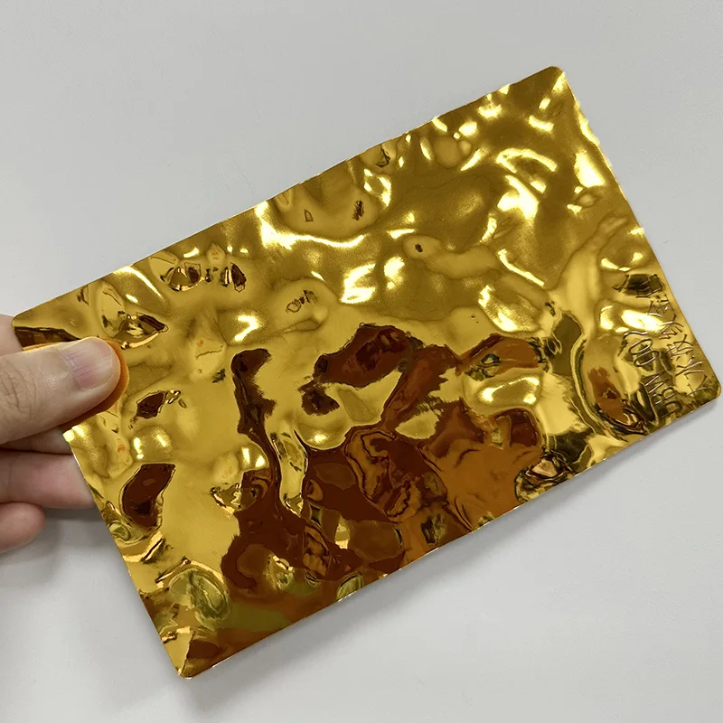 PET Water Ripple Solid Bamboo Fiber Wall Panel